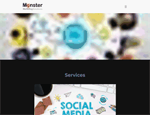 Tablet Screenshot of monstermarketingsolutions.com